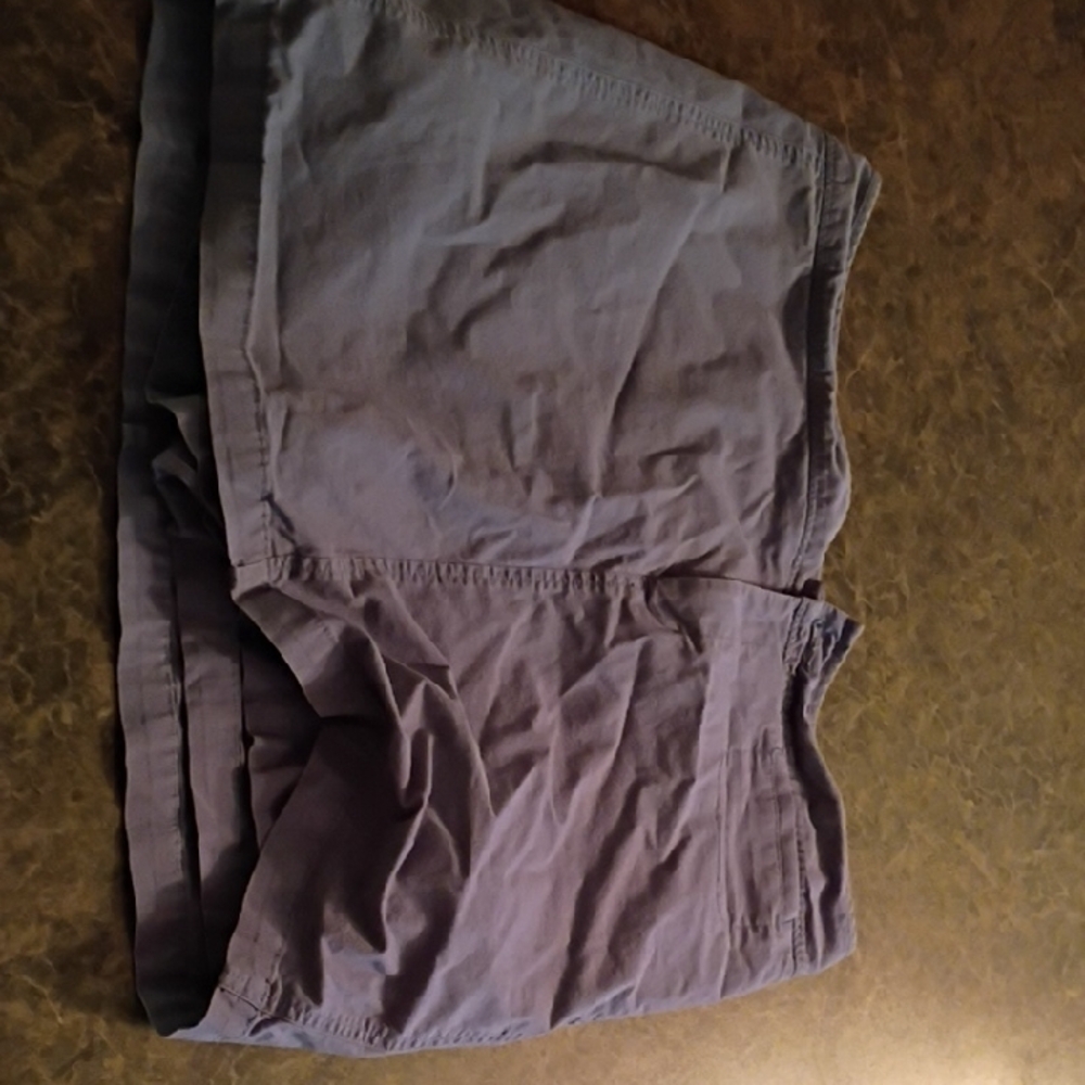 Casual Purple Shorts
